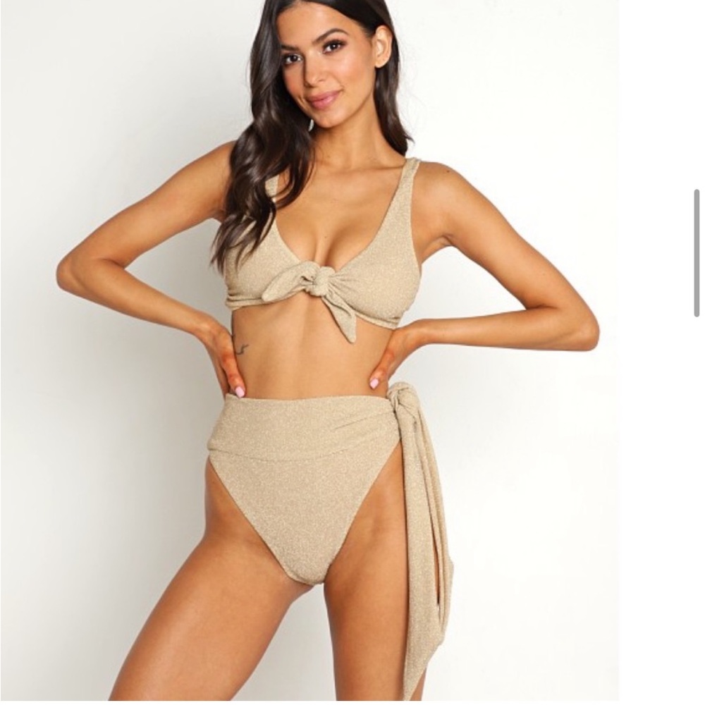 Beach Riot Tan Bikini Set